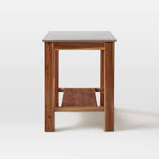 West elm terrace bar cart antique brass. Rustic Kitchen Island