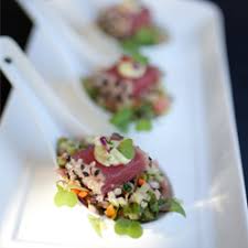 Some hors d'oeuvres are served cold, others hot. All About Hors D Oeuvres The Where Why How Much Vibrant Table Catering Events