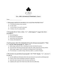 A huge archive of alphabetics trivia quizzes in the general category. Alice S Adventures Teaching Homework Resources Chapter 1 Vocab List Comprehension Quiz Teaching Resources