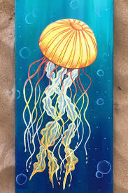 Modern Paintings Ideas Arthunter Jellyfish Drawing Turtle Painting Jellyfish Art