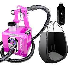 Studio Pro Spray Tanning Machine Combo Pack Pink Spray Tan Machine Tanning Machine Spray Tanning