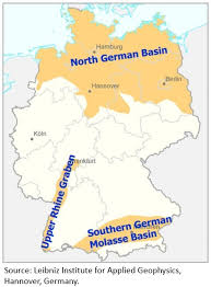 This map shows landforms and cities in germany. Geothermal Energy Germany S Largely Untapped Renewable Heat Source Clean Energy Wire