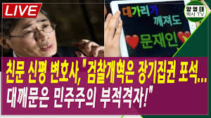 Ä£¹® ½ÅÆò º¯È£»ç ¸Íºñ³! °ËÂû°³ÇõÀº Àå±âÁý±Ç Æ÷¼®...´ë±ú¹®Àº ¹ÎÁÖÁÖÀÇ ºÎÀû°ÝÀÚ! - YouTube