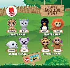 Purchase a happy meal and grab the final book of the treetop twins exclusive series. Mcdonald S Malaysia Happy Meal Free Ty Beanie Boo S Toys