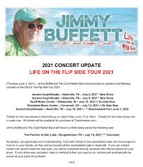 Discover book depository's huge selection of jimmy buffett books online. Jimmy Buffett On Twitter Hi Ho Hi Ho Breaking News Lifeontheflipsidetour For More Information Please Visit Https T Co Bkcyx9g8dw New Nashville Shows Go On Sale Friday June 11th Indy And Cincinnati On Sale Now