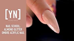 In addition, it allows you to. Almond Glitter Ombre Acrylic Nail Youtube