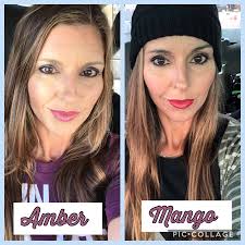 Amberly, mystic two tone purple and teal, for a oversized look.