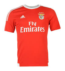 The fly emirates is an airline company. Sl Benfica 2015 16 Home Kit