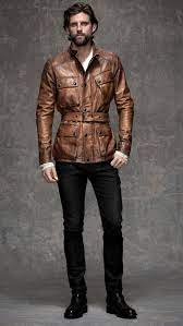 Belstaff Jackets Men Fashion Mens Outfits Leather Jacket Outfit Men