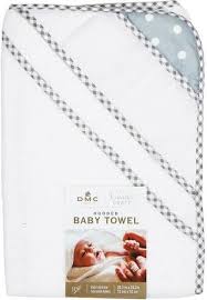 Embroidery floss and specialty threads. Charles Craft Hooded Baby Bath Towel Grey Polka Dot 123stitch