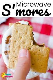 How To Make S Mores In The Microwave Happy Hooligans Microwave Snacks Smore Recipes Easy Meals For Kids