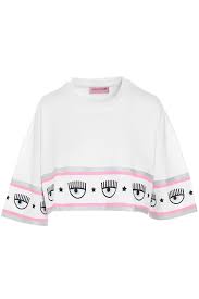 The brand is renown for its iconic flirting motif and it presents today playful yet stylish collections which lancome lancome x chiara ferragni flirting makeup palette, pink, women. Chiara Ferragni Brand Logo Band T Shirt Available On Www Julian Fashion Com 150751 Pl