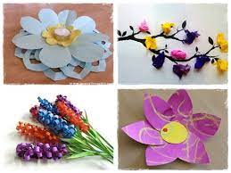 Alors pourquoi pas des fleurs à l'intérieur ? 60 Bricolages De Printemps En Fleurs Et En Couleurs La Cour Des Petits