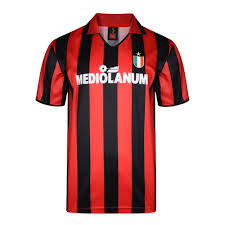 Milan 1988 89 Retro Football Shirt Retro Football Club Retro Football Shirts Football Shirts Retro Football