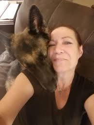 Just a girl and her German Shepherd 🐕❤️