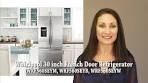 Whirlpool 30 inch French Door Refrigerator WRF560SEYM