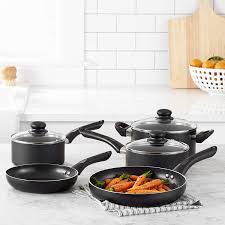 Amazonbasics 8 Piece Non Stick Kitchen Cookware Set Want To Know More Click On The Image This Is An Kitchen Cookware Sets Kitchen Cookware Cookware Set