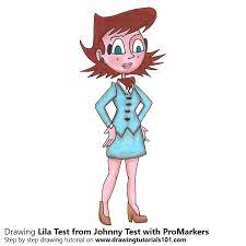 Lila Test from Johnny Test with ProMarkers | Drawing tutorial, Zelda  characters, Character