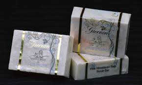 Pink Himalayan Salt Scrub Bar The Grecian Soap Co Salt Scrub Himalayan Pink Salt Beauty Industry