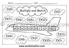 Multiply And Match Multiplication Activity Multiply By 2 3 4 5 Multiplication Activities Multiplication Worksheets Printable Multiplication Worksheets