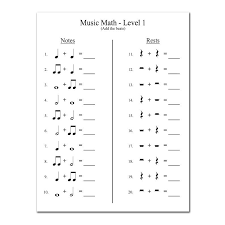 Music Rhythm Worksheet Pdf Music Worksheets Music Theory
