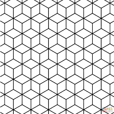 3.56 mb, 2551 x 2560. Geometric Tessellations Coloring Pages Coloring Home