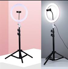 26cm Ring Fill Light Lamp With Phone Clip 1 1m Tripod For Selfie Photography Live Streaming Camera Video Beauty Wish Ring Light Photo Lamp Light Led Ring Light