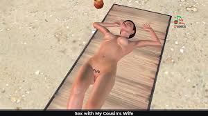 English Audio Sex Story With An Animated Cartoon 3D Porn Video Of Cute Girl  Giving Sexy Poses In The Beach And Taking