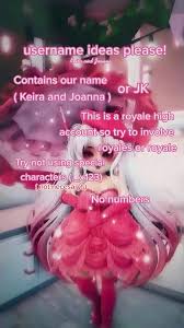#roblox #tiktok #usernames #bloxburg #royalehigh #aesthetic could this get on the . Discover Royal High Username Ideas S Popular Videos Tiktok