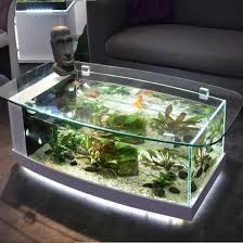 So, instead of your traditional (boring) coffee table, you can have a table filled with water, surrounded by glass, with fish swimming around. China Aquarium Fish Tank With Low Iron Environmental Glass China Low Iron Glass Aquarium And Fish Tank Aquarium Price