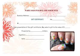 Choose a gift certificate template to modify. Top 10 Specialized Manicure Gift Certificate Templates Demplates