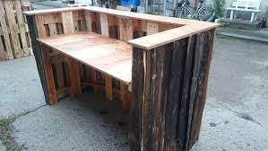 Ob garten, terrasse und balkon oder wohnzimmer und partykeller: Bar Aus Paletten Theke Aus Paletten Bar Selber Bauen