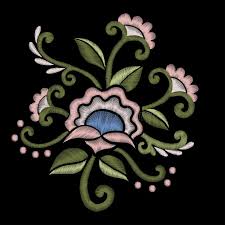 Choose from over a million free vectors, clipart graphics, vector art images, design templates, and illustrations created by artists worldwide! Beautiful Wildflowers Embroidery Design For Neckline Stock Vector Stock Vector Illustration Of Fashion Black 90271715