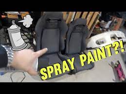Spray Painting Your Seats Diy Seat Restoration Youtube