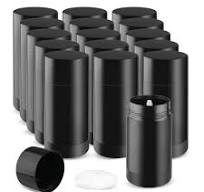 15 Pack 1 oz/30ml Plastic Travel Size Deodorant Container,Empty Round  Twist-Up Stick Tube for Homemade Deodorant,Solid Lotion Bars,Body Balm,Soap  ...