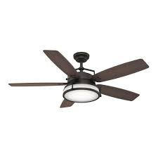 Hunter fan 64 inch nobel bronze ceiling fan with light kit and remote control. Casablanca 56 Caneel Bay Maiden Bronze Outdoor Led Ceiling Fan At Menards