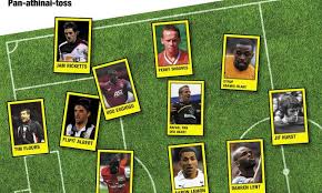 Aaron Lemon, Darren Lent and Batter-y Sagna star in our Pancake Day XI