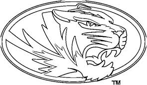 Mizzou Tigers Coloring Pages Coloring Pages Fall Art Projects Mizzou Tigers