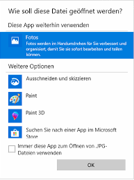 Die bilder wurden auf den was genau bedeutet, dass du sie nicht öffnen kannst? Standardprogramm Fur Doppelklick Am Windows Pc Festlegen Itk Security