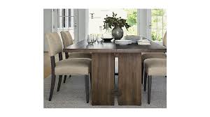 Monarch Shiitake Dining Tables Crate And Barrel Upholstered Dining Chairs Dining Table Side Chairs Dining