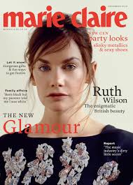 Marie Claire UK December 2016 Ruth Wilson by Drew Wheeler