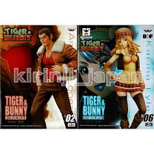 Tiger & Bunny Karina Lyle Antonio Lopez Figure Set DX 1 #02 DXF 3 #06  Banpresto | eBay