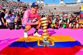 Watch giro de italia online. Richard Carapaz Movistar Team Triumph In Giro D Italia Movistar Team