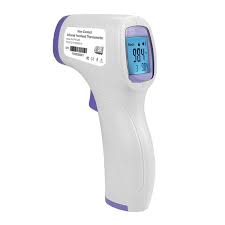 A thermometer is a device that measures temperature or a temperature gradient (the degree of hotness or coldness of an object). Non Contact Infrared Forehead Thermometer Adesso Inc Your Input Device Specialist