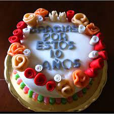 Para Un Aniversario De 10 Anos Pastel De Xv Anos Pasteles De Xv Pasteles