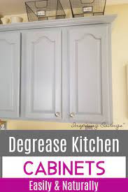 Apply paste to grease stains and let dry. Degrease Kitchen Cabinets With An All Natural Homemade Cleaner