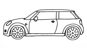 Maybe you would like to learn more about one of these? How To Draw Mini Cooper Sports Car Easy Cars Drawing Mini Cooper Araba Cizimi Youtube