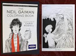 The film depicts an adventurous girl finding an idealized parallel world behind a. Neil Gaiman Coloring Book By Neil Gaiman 2016 01 01