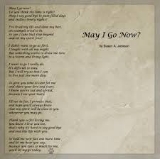 May I Go Now Dog Poems Pet Loss Grief Pet Remembrance