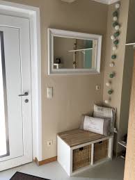 Bench Wardrobe My Blog Sitzbank Garderobe My Blog Bench Cloakroom Bench Made Of Kallax Shelf Liven Up Every Hallway In 2020 Shelf Dividers Diy Home Decor Kallax